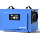 Airecoler 125 Pints Commercial Dehumidifier for Crawl Space &amp; Basement | Industrial Grade Water Damage Restoration, Drain Hose Included, Timer, Auto Defrost, Memory Starting | Airecoler GT-X5