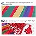 WolfWise Patio Leisure Double 2 Person Cotton Hammocks 450lbs Ultralight Camping Hammock