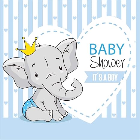 Elephant Cartoon Baby Shower Lairfan Org
