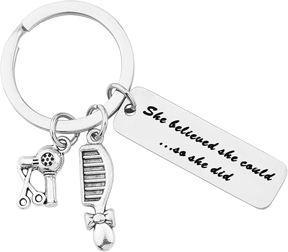 Amazon Com Myospark Hair Stylist Gift She Believed She Could So