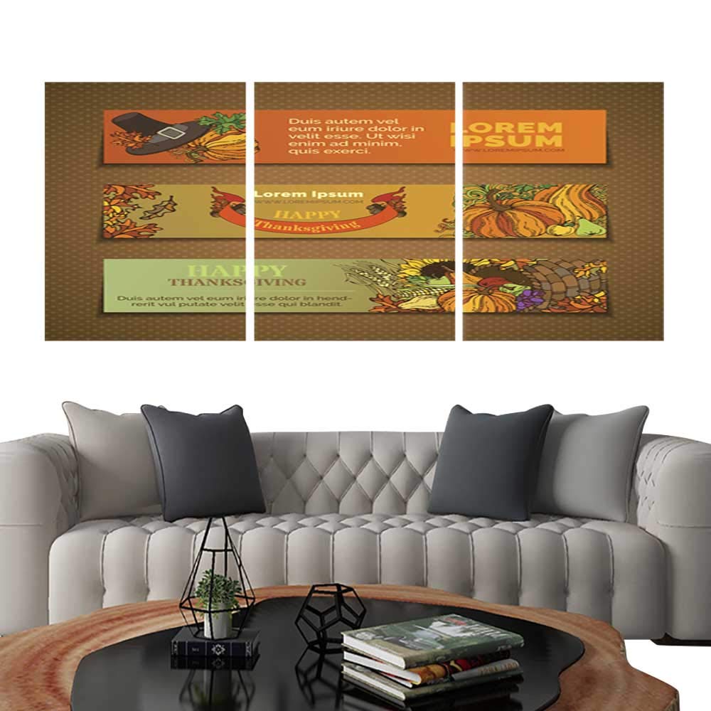 Amazon Com Uhoo Modern Flowers Paintingvector Set Of Thanksgiving