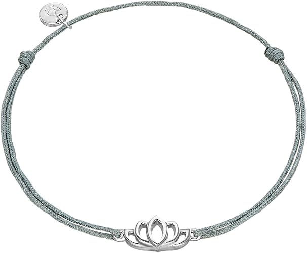 Glanzstucke Munchen Bracelet En Tissu Pour Femme En 925 Argent Sterling Glanzstucke Munchen Amazon Fr Bijoux