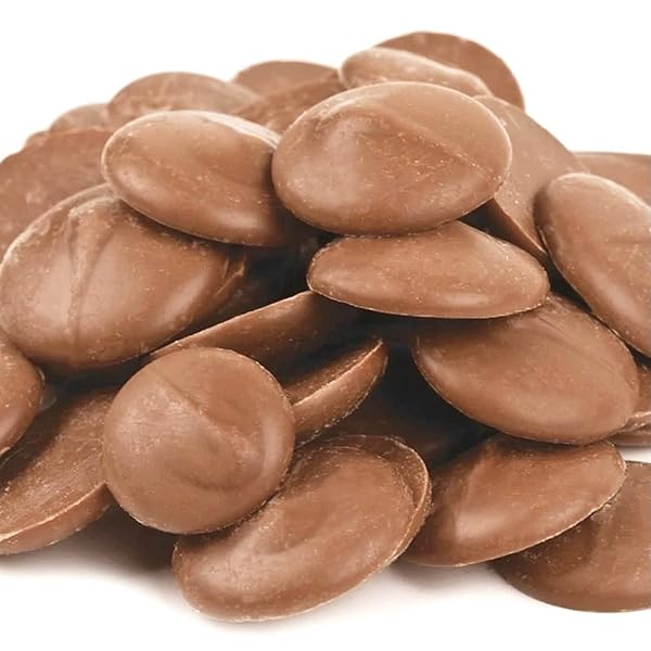 KIDU CHOCOLATE MELTING WAFERS 16 OUNCES BULK PERFECT FOR DIPPING, DESERTS, BAKING AND MORE – 1 POUND (MILK NEW)