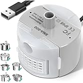 Ultra-Quiet Replacement Pump for Stainless Steel Cat Water Fountains - SMA-800 Motor - Safe and Easy to Clean with Low Voltage DC 5V and USB Cable (Pump) (Side Pump)