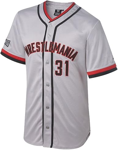 wwe baseball jersey