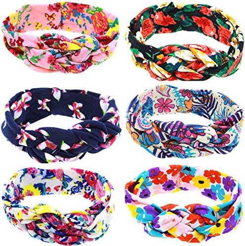 Defitck Baby Headbands Girls Newest Turban Head Wrap Knotted Hair Accessorie Band