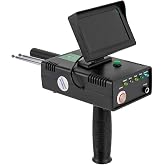 Metal Detector with Automatic Rotation, Underground Gold Finder &amp; Treasure Hunter Detector with HD Screen, Scans Gold Silver Copper Diamond, Metal Scanning Finder (Type A)