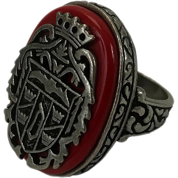 costumebase THE SHADOW RING STAINLESS STEEL Prop Replica Agent (US