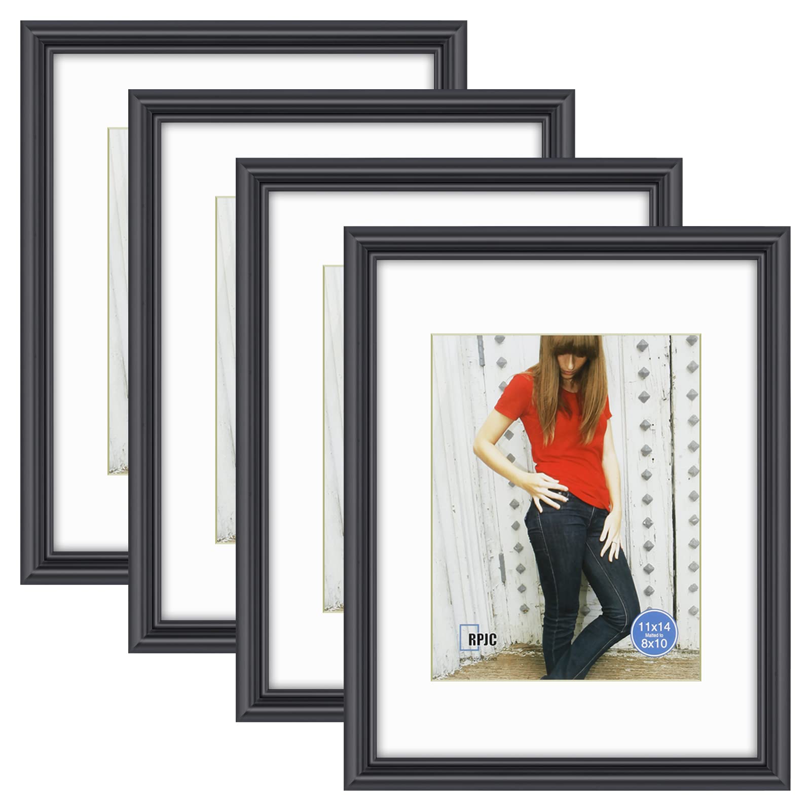 RPJC 11x14 inch Line Edge Picture Frames Made of