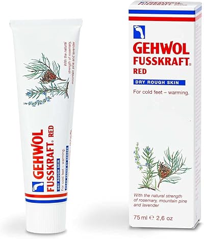 Gehwol Foot Vigour Red Rich - 125ml Revitalizing Foot Cream