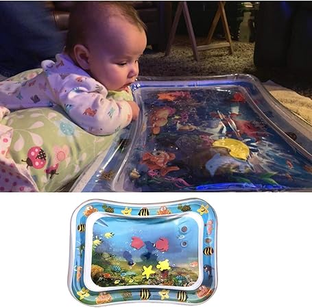 Jouets D Eveil Et 1er Age Tapis Deau Gonflable Pour Bebe Only Y Aire De Jeux Boudins Gonflables Tapis De Jeu En Pvc Impermeable Centre De Jeux Dactivites Amusantes 60 X 50 X