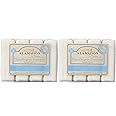 A LA MAISON Hypoallergenic Unscented Bar Soap - Triple French Milled Natural Moisturizing Hand Soap Bar (8 Bars of Soap, 3.5 oz)