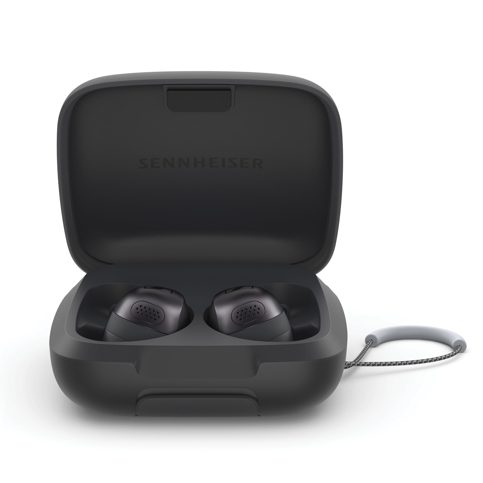 Sennheiser Momentum Sport - Earbuds with Sport Sound Tuning and Adaptive ANC, Secure Fit, 24-Hour Battery Life, Fitness Tracker for Body, Graphite