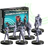 Monster Fight Club Cyberpunk Red Combat Zone Miniatures: Edgerunners 2 Starter Gang