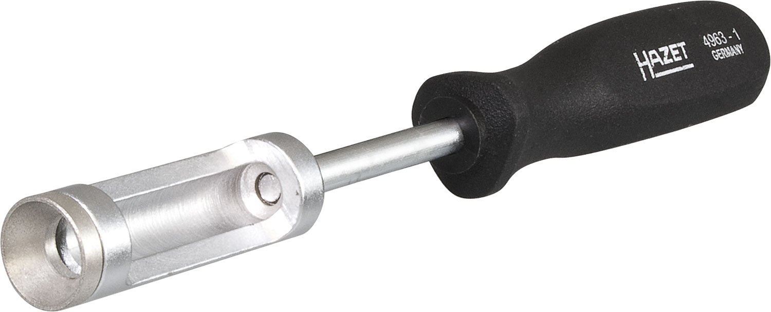 HAZET 4963-1 237 mm Installation Tool for Spring Plates - Chrome-Plated