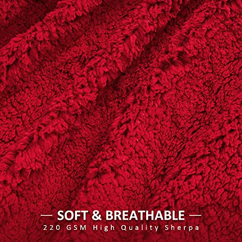 Pawque Decorative Soft Fluffy Faux Fur Throw Blanket 60\