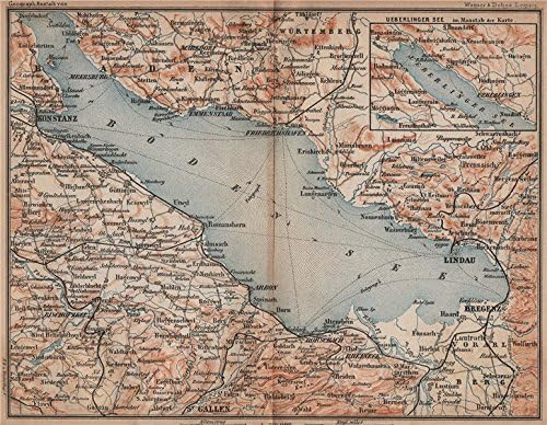 Download Lake Konstanz Map PNG