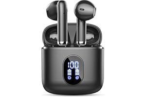 RINSMOLA Wireless Earbuds, 2024 Bluetooth 5.4 Earbuds Hi-Fi Stereo, 3g Mini Ear Buds with 4 ENC Mic, Bluetooth Headphones in Ear, 30H USB-C LED Charging Case, IP7 Waterproof Wireless Earphones for Android iOS