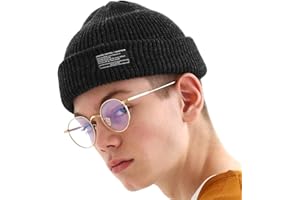 UNDERCONTROL Winter Trawler Fisherman Beanie Men Women Unisex Stylish Plain Docker Skull Hat Roll up Watch Cap Color Pack