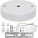 VTYXCTIGJ Pendant Light Canopy Kit, 4.7" UL Vintage Chandelier Light Plate | Ceiling Light Plate for Pendant Light With All Mounting Hardware Included, Lighting Fixture Cover Plate For Easy Installation