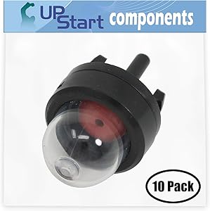 UpStart Components 10-Pack 530047721 Primer Bulb Replacement for Ryobi 700r (41DD700G034) Handheld Trimmer - Compatible with 12318139130 300780002 188-512-1 Purge Bulb