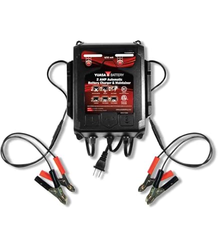 Amazon.com: Yuasa (YUA1AMPCH) 1.2-Amp Battery Charger 50 State