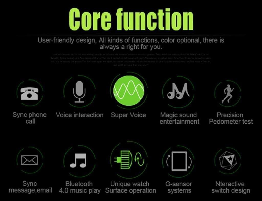 Stoga - SW25 - Smartwatch, reloj inteligente, compatible con ...