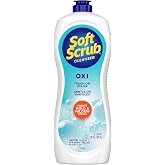 Soft Scrub Cleanser, Oxi, 36 Oz, Multi Surface Cleaner, Boosted With Borax | Lifts stubborn stains with ease, gentle on delicate surfaces, leaves no residue behind, scratch-free cleaning