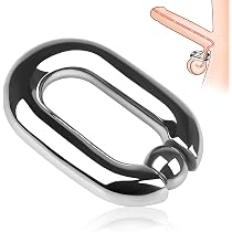 Amazon.com: Sex Factory Stainless Steel Cock Ring,Penis Ring Penis ...