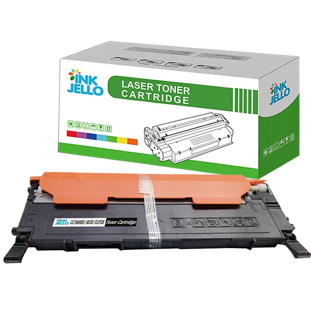 InkJello Compatible Toner Cartridge Replacement for Samsung CLP-320 CLP-320N CLP-325 CLP-325W CLX-3180 CLX-3180FN CLX-3180FW CLX-3185 CLX-3185FN CLX-3185FW CLX-3185N CLT-K4072S (Black, 1-Pack)