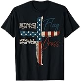 USA Flag Religious Quote 4th of July Christian Faith T-Shirt