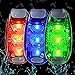 LED Safety Light (6 Pack), Clip On Strobe Running Lights for Runners, Walking, Bicycle, Dog Collar, Stroller, Best Night High Visibility Accessories for Your Reflective Gear