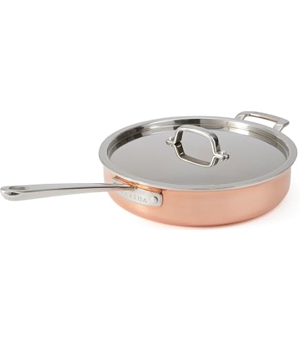 Amazon.com: Martha Stewart Martha 3.5-Quart Straight Sided Triply