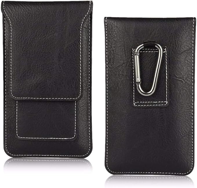 Fondina Protettiva Lusso Custodia Flip Verticale In Vera Pelle Con Clip Da Cintura Per A 868754 - Foto 11