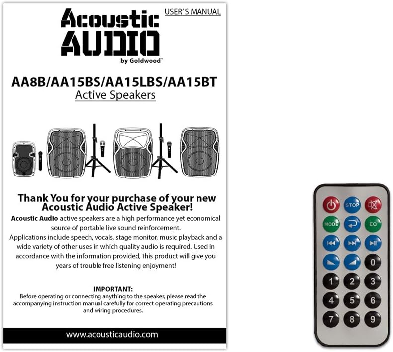 acoustic audio by goldwood aa15lbs