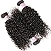 Beauty Forever Malaysian Curly Hair 3 Bundles Virgin Hair with 13x4 Lace Frontal Closure Free Part Unprocessed Human Virgin Curly Hair Weave Natural Color (20 22 24+18 Frontal)