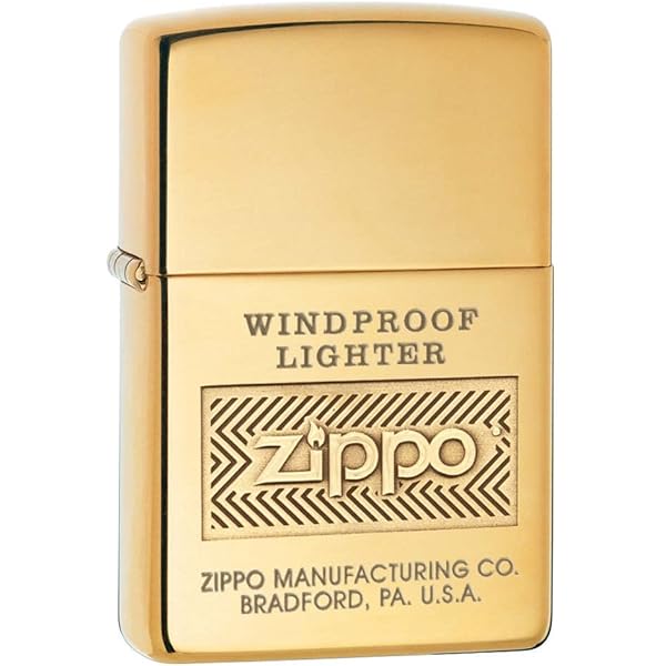 Amazon.com: Zippo Lighter: Gold Brick 999.9 - High Polish