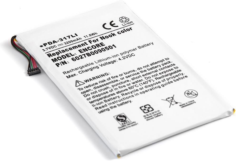 Amazon Com Battery For Barnes Noble Nook Color Dr Nk02 Mp3