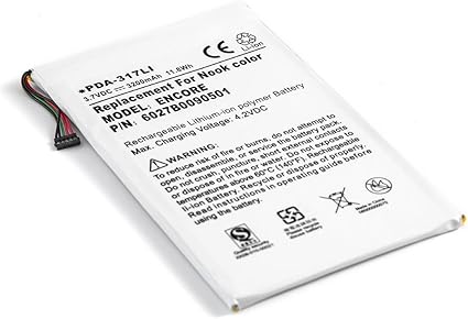Amazon Com Battery For Barnes Noble Nook Color Dr Nk02 Mp3