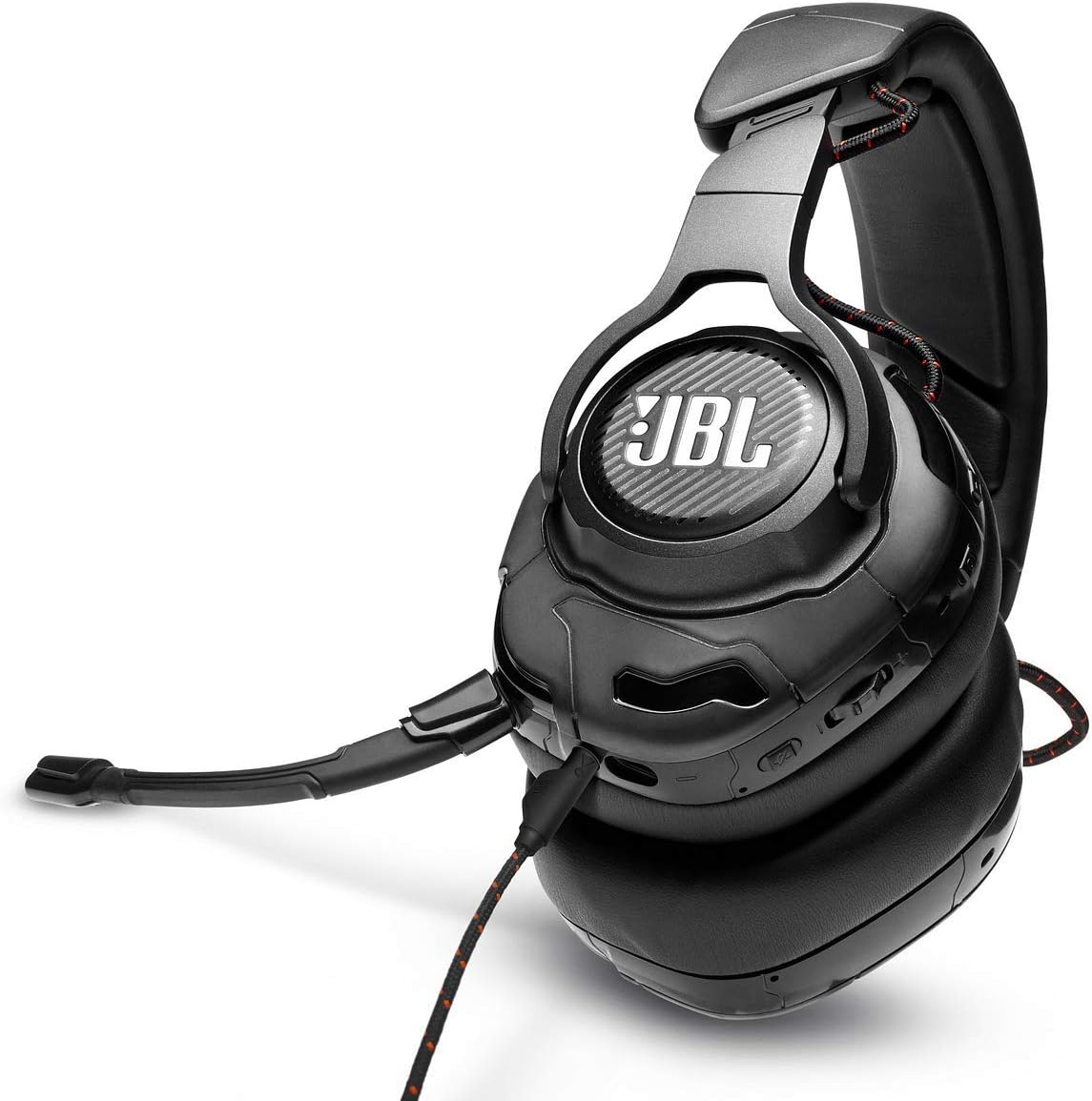 JBL Quantum ONE Overear USB wired professional gaming headset with