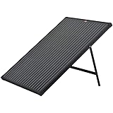 RICH SOLAR 100 Watt 12 Volt Portable Monocrystalline Solar Panel with Kickstand for Portable Power Stations Solar Generators 