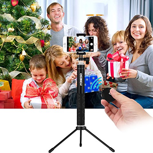 Selfie-Stick-Foneso-Extendable-Monopod-with-Bluetooth-Remote-and-Tripod-Stand-for-iPhone-7-6S-Plus-6S-6-Plus-6-5S-Android-Samsung-Galaxy-S6-S5-Support-Photo-Video