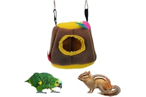 Litewoo Small Animal Bed Nest Winter Warm Hammock Comfortable Fit Squirrel Sugar Glider Gerbil Rat Hamster Bird Parrot