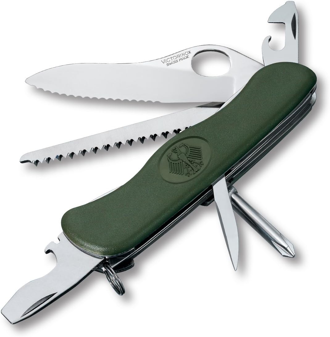 Victorinox Swiss Army OneHand Trekker German Army Pocket Knife Amazon