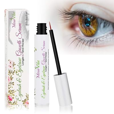 Eyebrow &amp; Eyelash Growth Serum | Advanced Eyelash Conditioner Boost Lash Grow Enhancer | Powerful Brow &amp; Lash Enhancing Formula for Longer,