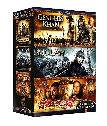 Les Héros de légende : Genghis Khan + Mulan + Barbarossa - Pack