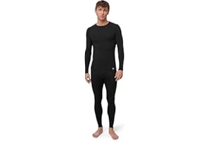 DANISH ENDURANCE Merino Wool Base Layer Set Men, Top and Bottom Set, Thermal Underwear for Mens, Long Johns, Long Sleeve