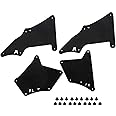 MOCW 4 Pcs Splash Shield with Clips Splash Guards Fender Liner Shields Fit for 2003-2020 Toyota 4Runner, for 2007-2014 FJ Cruiser, for 2003-2009 GX 470,for 2010-2018 GX 460 Fender Liners-Thicker