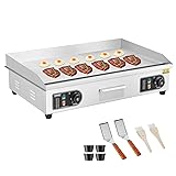 VEVOR Upgraded Commercial Electric Griddle, 2800W