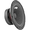 DS18 PRO-GM8.4 Loudspeaker - 8", Midrange, Black Steel Basket, 580W Max, 190W RMS, 4 Ohms - Premium Quality Audio Door Speakers for Car or Truck Stereo Sound System (1 Speaker)